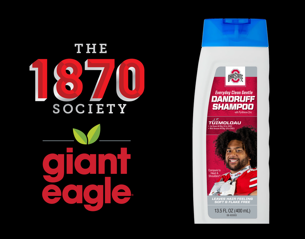 Giant Eagle and the 1870 Society Announce New JT Tuimoloau Dandruff Shampoo